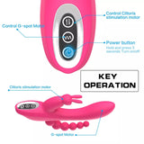 Rabbit Vibrator G-Spot Dildo