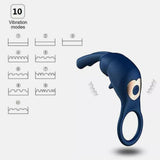 Rechargeable Vibrating Male Penis Enhancer